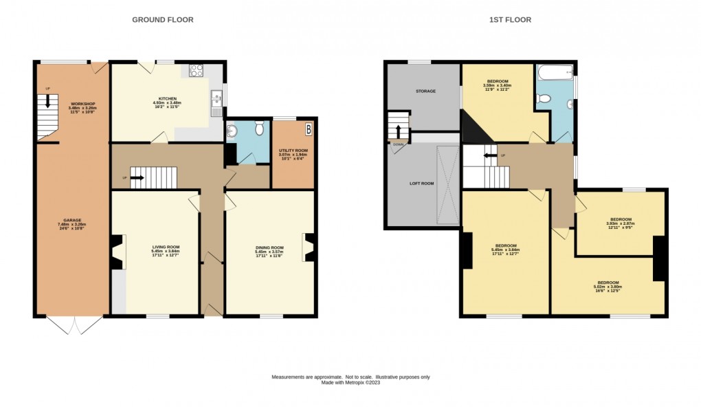 Floorplan for Berrycoombe Road, Bodmin, Cornwall, PL31