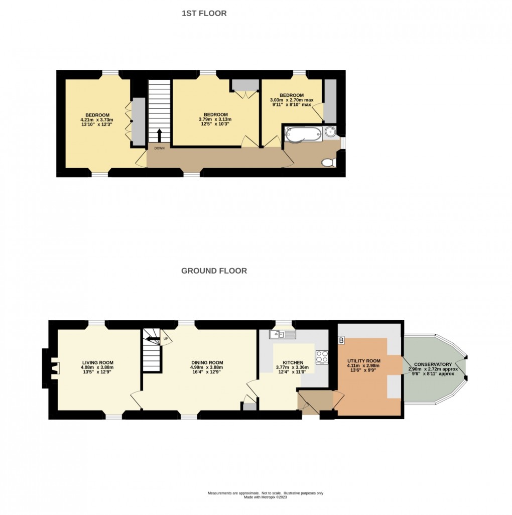 Floorplan for Helland, Bodmin, Cornwall, PL30