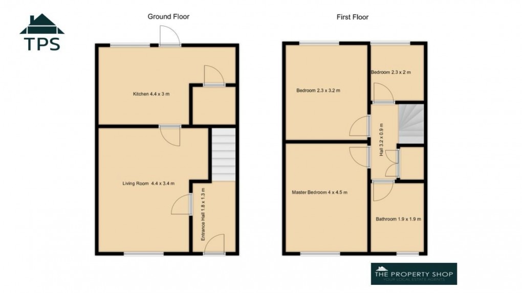 Floorplan for Tradewinds Close, Bodmin, Cornwall, PL31