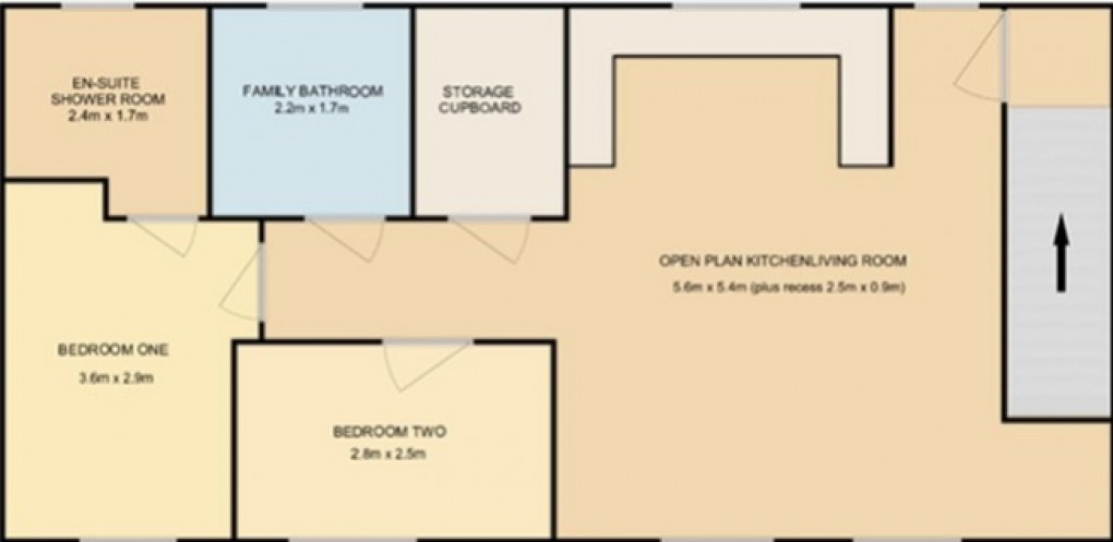 Floorplan for 13 Onyx Walk, Bodmin