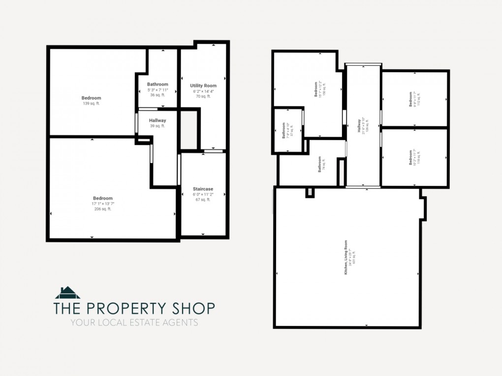 Floorplan for Polruan, Fowey, Cornwall, PL23