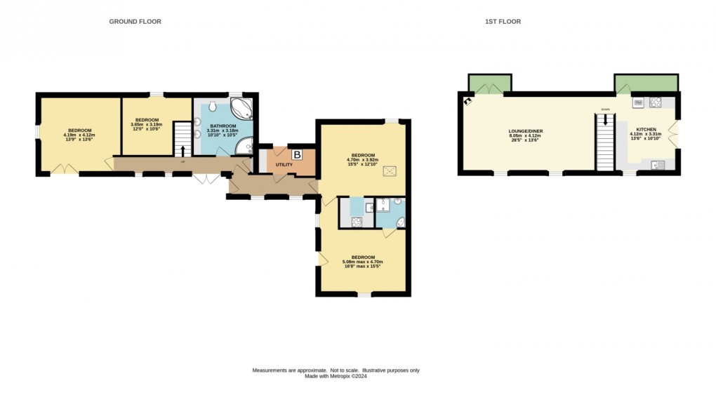 Floorplan for , Lostwithiel, Cornwall, PL22