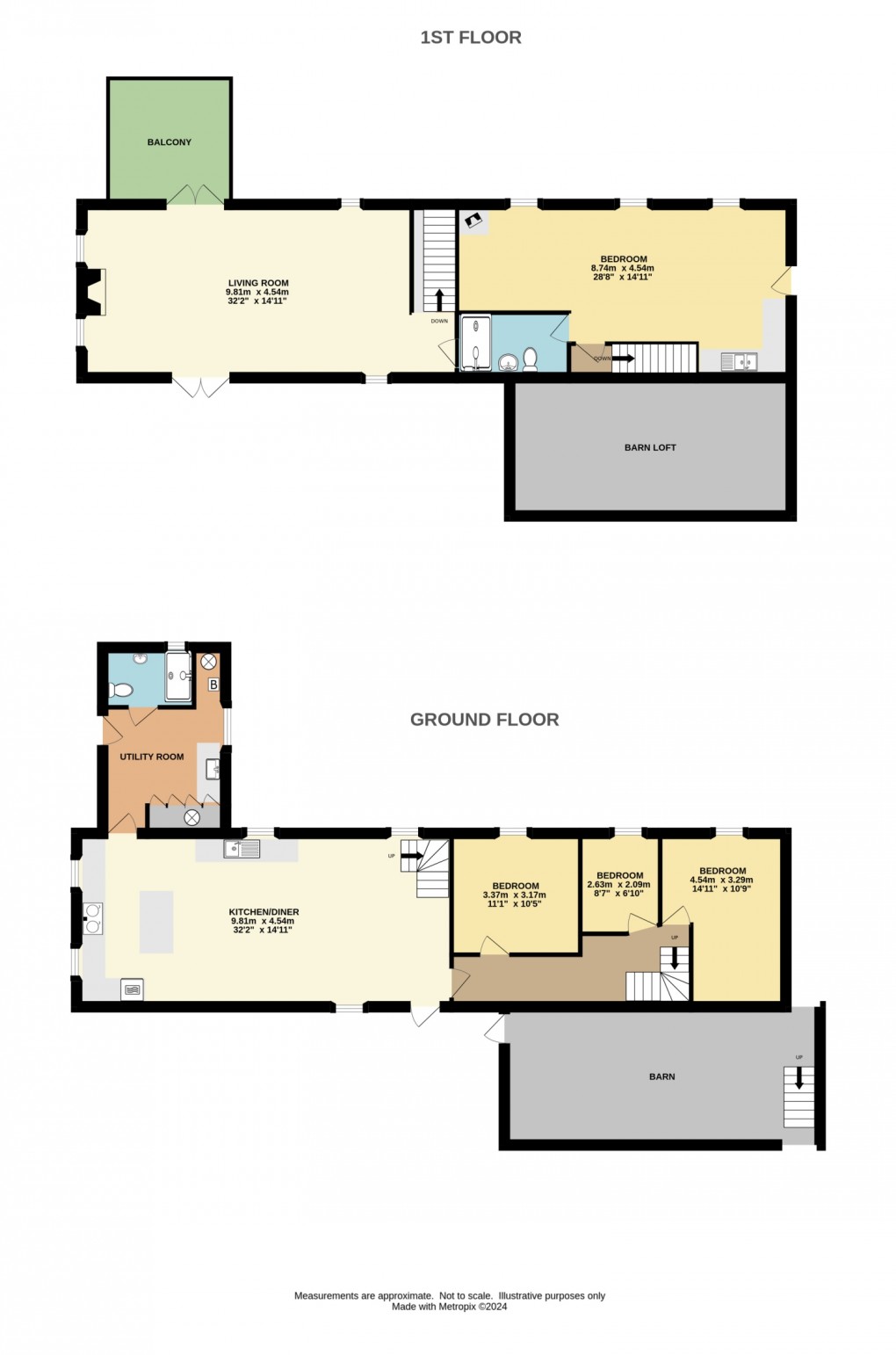 Floorplan for Lankelly Lane, Lankelly Lane, Fowey, Cornwall, PL23