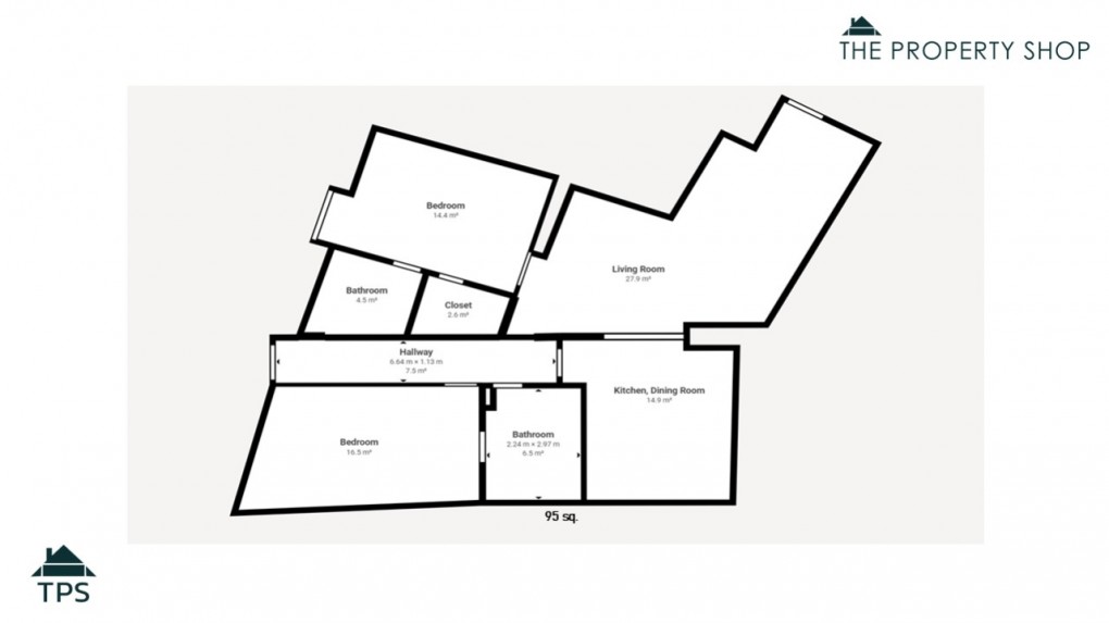 Floorplan for The Old Coachworks, Grenville Road, Lostwithiel, Cornwall, PL22