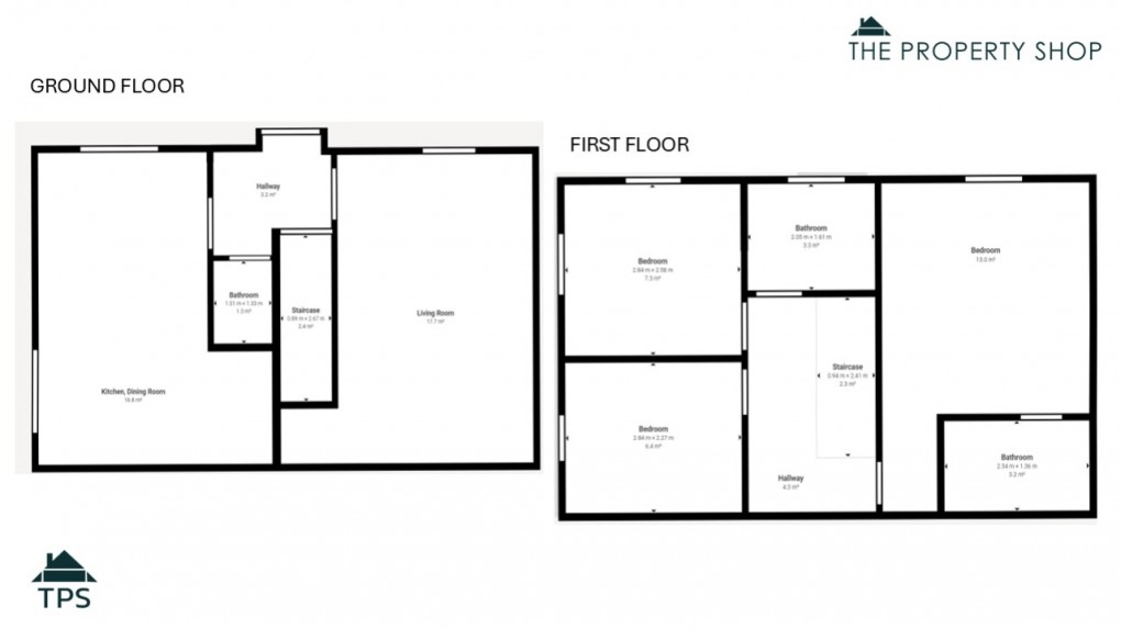 Floorplan for Sawmills Close, Bodmin, Cornwall, PL31