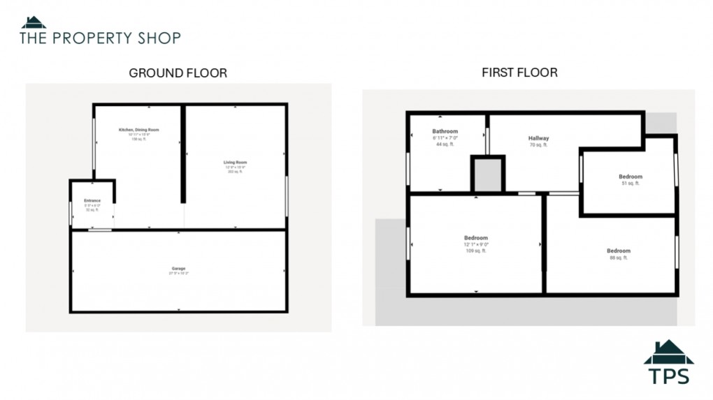 Floorplan for 3 Torwood Close, Bodmin, PL31 1ND