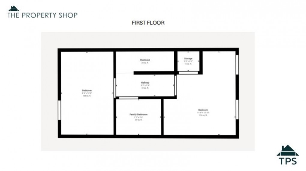 Floorplan for 18 Raleigh Gardens, Bodmin, PL31 2FH