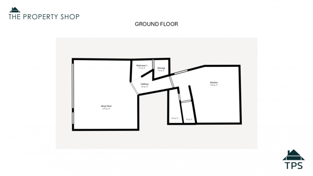 Floorplan for Honey Street, Bodmin, Cornwall, PL31