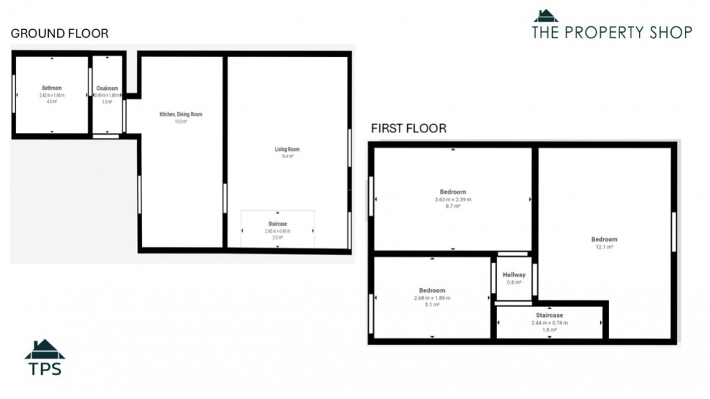 Floorplan for St Marys Road, Bodmin, PL31