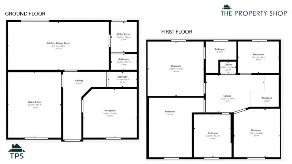 Floorplan for Tanners Road, Bodmin, Cornwall, PL31